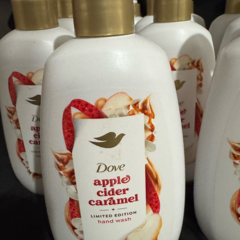 12 Dove Apple Cider Carmel Holiday Edition Hand Soap 12F Each NEW - Picture 3 of 6